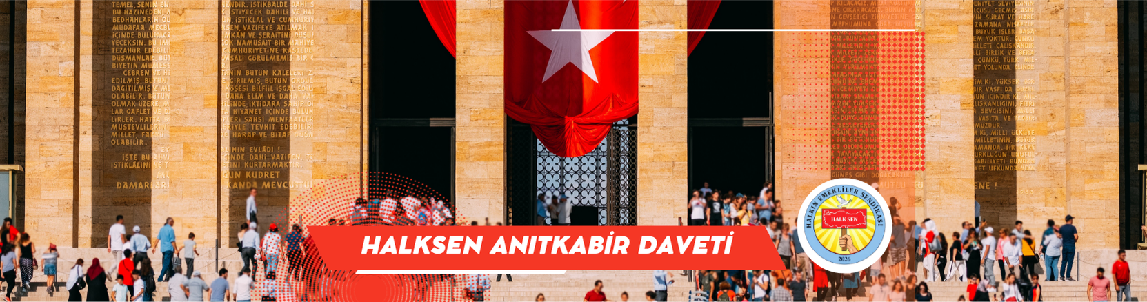 HALKSEN ANITKABİR TÖREN DAVETİ